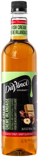 Davinci Gourmet Irish Cream Syrup, 750 Milliliter -- 12 per case