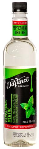 Davinci Gourmet Peppermint Syrup, 750 Milliliter -- 12 per case