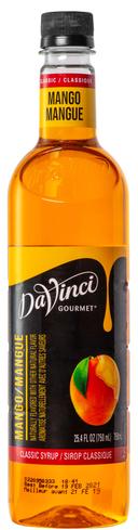 Davinci Gourmet Mango Syrup, 750 Milliliter -- 12 per case