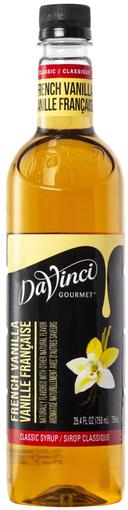 Davinci Gourmet French Vanilla Syrup, 750 Milliliter -- 12 per case