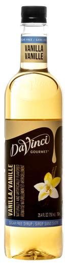 Davinci Gourmet Sugar Free Vanilla Syrup, 750 Milliliter -- 12 per case