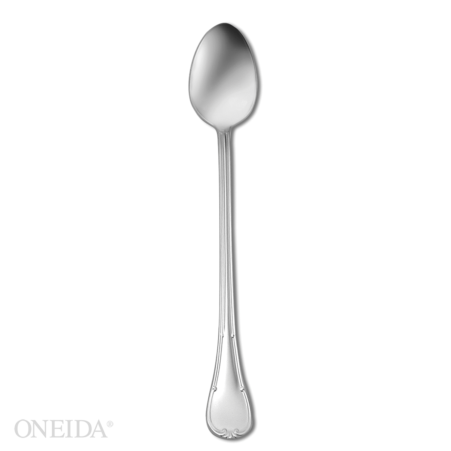 Oneida Titian 18/0 Stainless Steel Iced Teaspoon, 7.25 inch Length -- 144 per case.