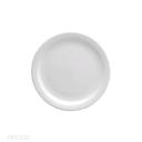 Buffalo Bright White Narrow Rim Undecorated Plate, 5 1/2 inch -- 36 per case.