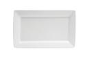 Buffalo Bright White Ware Undecorated Rolled Edge Euro Rectangle Platter -- 12 per case.