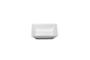Buffalo Bright White Ware Undecorated Rolled Edge Tall Square Dip Bowl, 5 inch -- 36 per case.