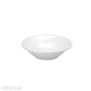 Buffalo Cream White Undecorated Rolled Edge Fruit Dish, 3.75 Ounce -- 36 per case.