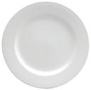 Buffalo Cream White Undecorated Rolled Edge Plate, 5 1/2 inch -- 36 per case