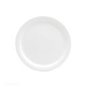 Buffalo Cream White Narrow Rim Plate, 9 1/2 inch -- 24 per case.