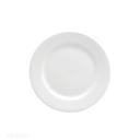 Buffalo Bright White Ware Rolled Edge Plate, 10 1/4 inch -- 12 per case.