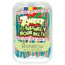 Zweet Insanely Rainbow Sour Belts, 10 Ounce -- 24 per case