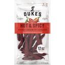 Dukes Hot and Spicy Smoked Shorty Sausages, 12 Ounce -- 8 per case