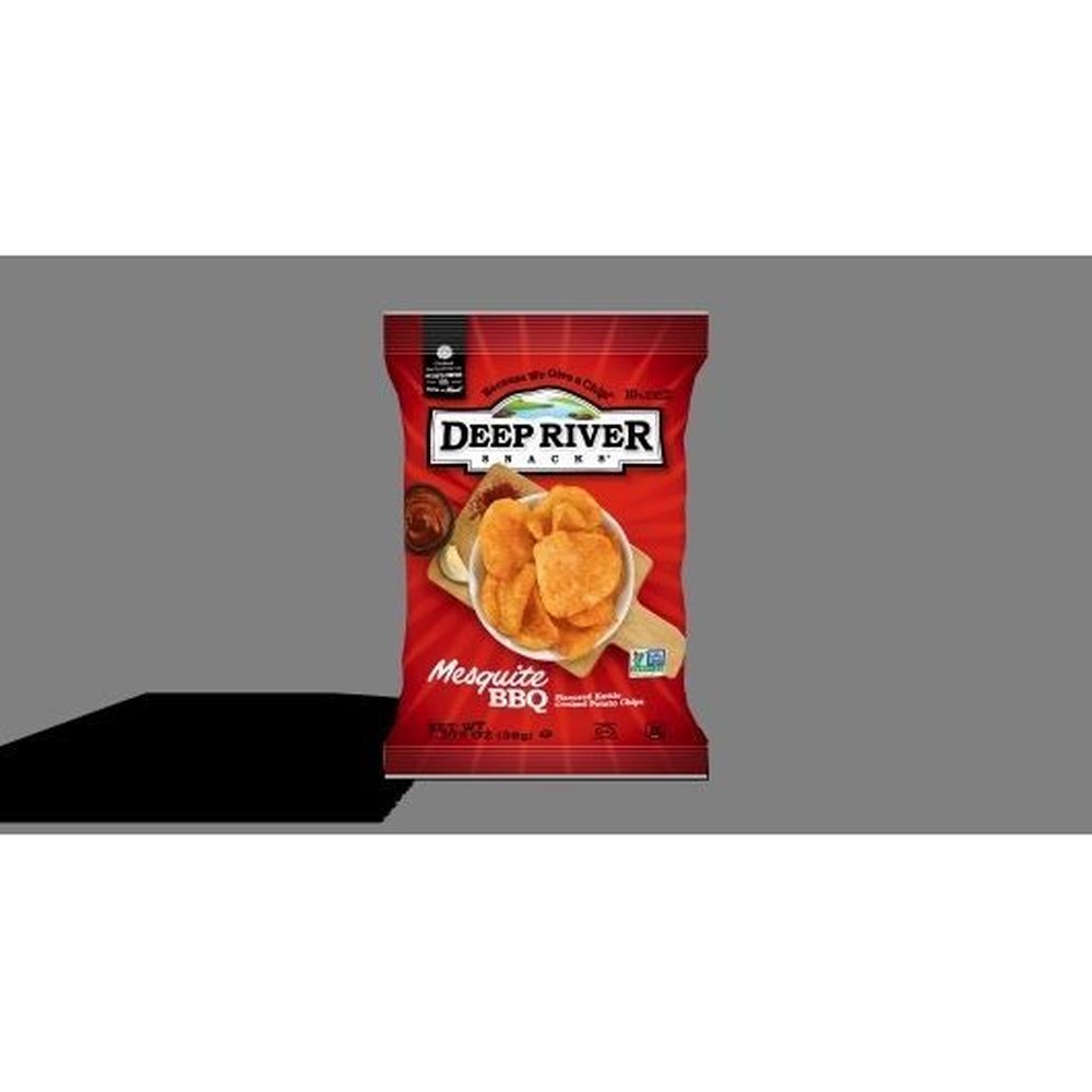 Deep River Snacks Mesquite Bbq Kettle Potato Chips, 1.38 Ounce -- 48 per case