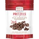 Creative Snacks Milk Chocolate Peppermint Pretzels, 9 Ounce -- 6 per case