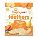 Happy Baby Organic Teethers Sweet Potato and Banana Gentle Teething Wafers, 1.7 Ounce - 6 per case