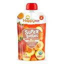 Happy Tot Organics Bananas Carrots and Strawberries Super Bellies Immune Plus Digestive Support Blend, 4 Ounce - 16 per case