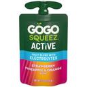 Gogo Squeez Active Strawberry Pineapple Orange Fruit Blend, 3.9 Ounce -- 40 per case