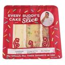 Carlos Every Buddys Birthday Cake Slice, 0.43 Pound - 12 per case