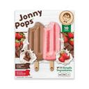 Jonnypops Strawberry/Chocolate Fudge Ice Pops - Variety Pack, 10 count -- 12 per case