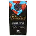 Divine 60 Cocoa Smooth Dark Chocolate with Toffee and Sea Salt, 3 Ounce -- 12 per case