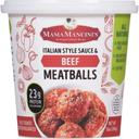 Mamamancinis Beef Meatballs and Italian Sauce, 10 Ounce -- 6 per case
