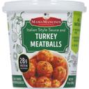 Mamamancinis Turkey Meatballs and Italian Sauce, 10 Ounce -- 6 per case