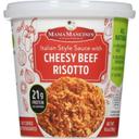 Mamamancinis Italian Sauce with Cheesy Beef Risotto, 10 Ounce -- 6 per case