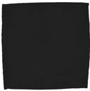 Intedge Black Poly/Cotton Dinner Napkin, 18 x 18 inch -- 12 per case