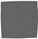 Intedge Grey Poly/Cotton Dinner Napkin, 20 x 20 inch -- 12 per case