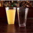 Squares Clear Extra Heavy Weight Tumbler, 14 Ounce -- 168 per case.