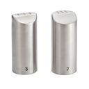 Tablecraft Stainless Steel Marina Salt and Pepper Shaker Set, 2 Ounce Capacity -- 6 set per case