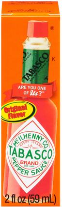 Tabasco Pepper Sauce, 2 Fluid Ounce -- 24 per case