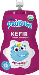 Lifeway ProBugs Goo Berry Kefir, 3.5 Ounce -- 12 per case.