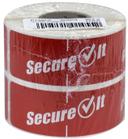 National Checking 1 x 3 inch Secure It Permanent Label, 2 roll per pack -- 20 per case.