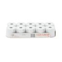 National Checking Company White Bond 1 Ply Register Roll, 2.25 inch -- 40 rolls per case.