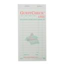 National Checking Company Carbonless Guest Check Paper - 2 Part White, 15 Line, 3.4 x 6.75 inch -- 50 per case.
