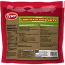 Tyson Fully Cooked Breaded Nugget Shaped Chicken Patties, 1.375 Pound -- 8 per case.