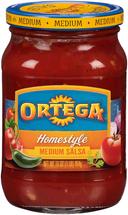 B and G Ortega Original Medium Salsa, 16 Ounce -- 12 per case.