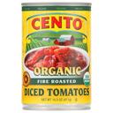 Cento Organic Fire Roasted Diced Tomatoes, 15 Ounce -- 12 per case