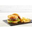 Social Kitchens 4.4 Ounce Premium Raw Shrimp Burger, 0.28 Pound - 4 per case