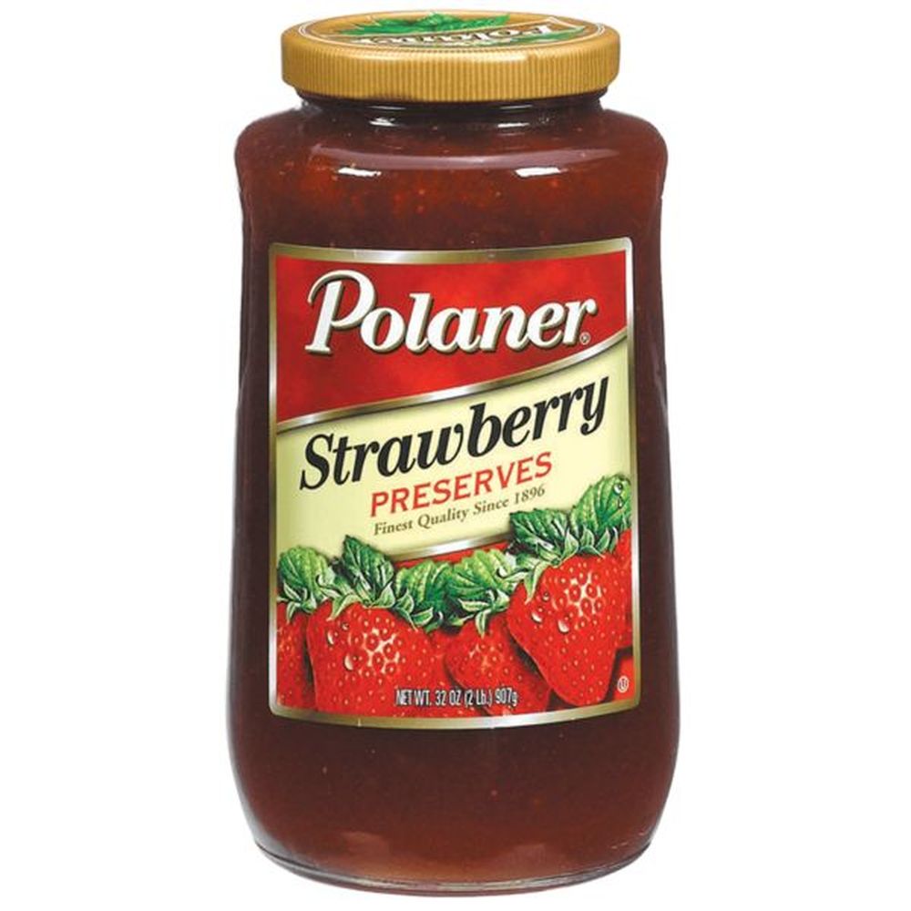Polaner Strawberry Preserves, 2 Pound -- 12 per case