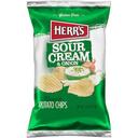 Herr Foods Sour Cream and Onion Potato Chips, 2.5 Ounce -- 12 per case