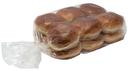 Alpha Baking 4 inch Deli Brioche Bun, 12 count per pack -- 5 per case