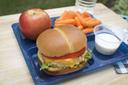 Alpha Baking White Wheat Brioche Hamburger Bun, 12 count per pack -- 10 per case