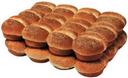 Alpha Baking Split Top Corn Dusted Slammer Bun - 24 count per pack -- 8 packs per case
