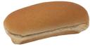 Alpha Baking 6 inch White Wheat Hot Dog Bun, 12 count per pack -- 12 per case