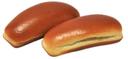 Alpha Baking Brioche Hot Dog Bun, 8 count per pack -- 16 per case