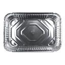 Durable Packaging Aluminum Rectangular Extra Large Roaster Pan, 100 count