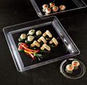 Party Tray Square White Tray, 16 x 16 inch -- 20 per case.