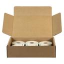Daymark Trilingual Square Friday Removable Label -- 60 Rolls per case.