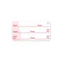 Daymark DissolveMark Shelf Life Use By Food Label, 1 x 2 inch -- 12 rolls per case.